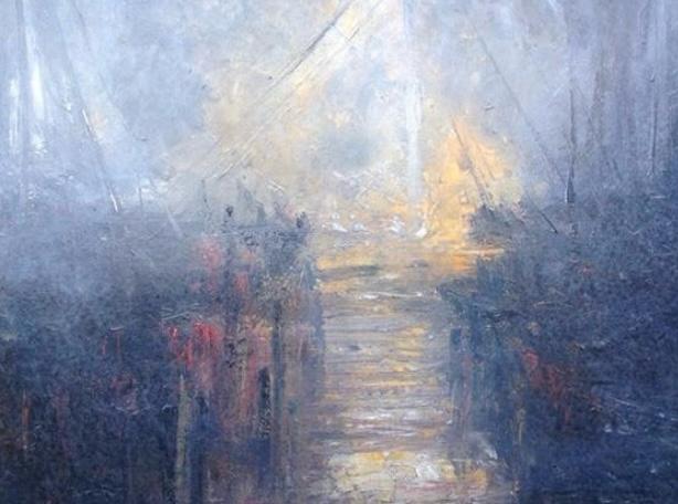 Night Harbour - Darren Stevenson Art